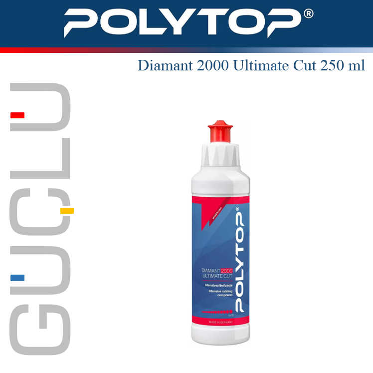 Polytop Diamant 2000 Ultimate Cut 250 ml / Agresif Kalın Pasta