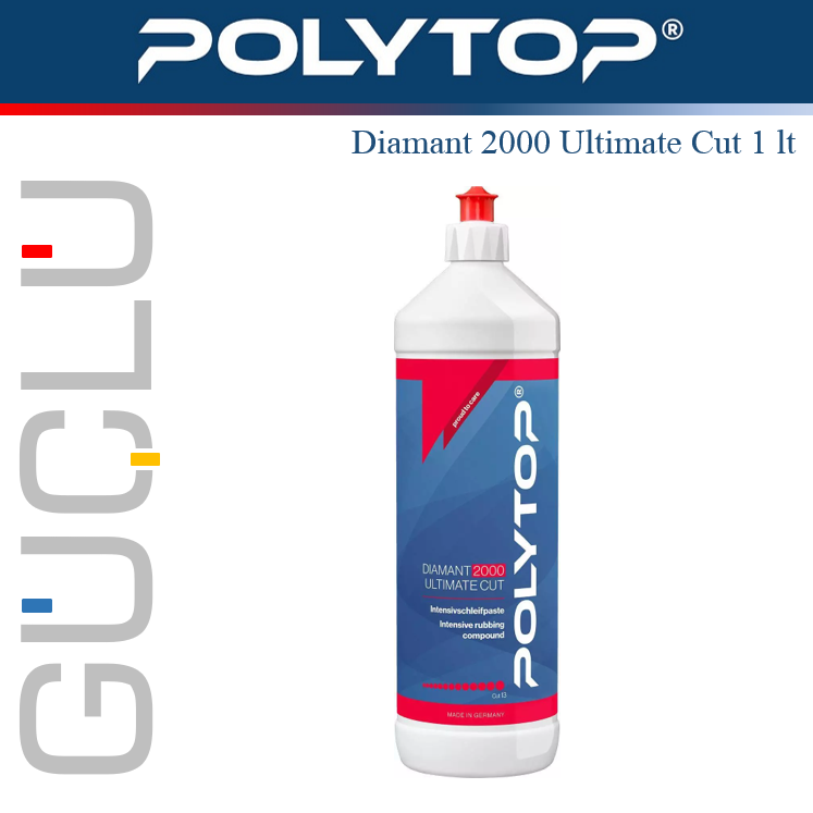 Polytop Diamant 2000 Ultimate Cut 1 lt / Agresif Kalın Pasta