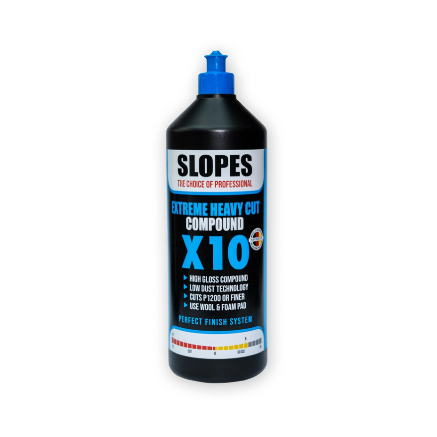 Slopes X10 Extreme Heavy Cut Compound 1 Lt / Agresif Pasta