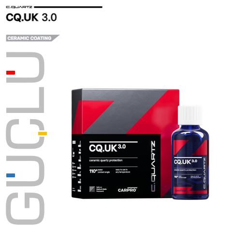 CARPRO C.Quartz CQ.UK 3.0 Ceramic Coating 50 ml / Seramik Kaplama